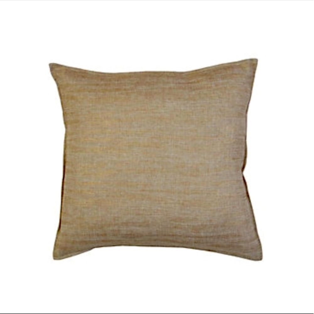Set of Gold Throw Pillows